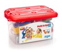 SmartMax - Build & Roll - Coffret de permettant la construction des Circuits Pour Les Boules SMARTMAX - Jeu de Construction Magnétique - 44 Pièces à Assembler - Pour Enfants à Partir de 3 ans
