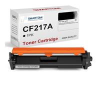 SMARTOMI CF217A 17A Cartouche de Toner Compatible pour HP CF217A 17A pour Laserjet Pro M102a M102w MFP M130a M130nw M130fn M130fw(1 Noir)