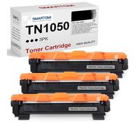 SMARTOMI TN1050 Compatible Cartouche de Toner Remplacement pour Brother TN-1050 pour Brother DCP-1510 DCP-1512 DCP-1610W DCP-1612W HL-1110 HL-1112 HL-1210W HL-1212W MFC-1810 MFC-1910W (3 Noir)