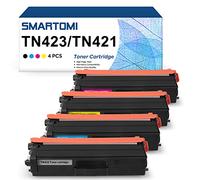 SMARTOMI TN423 Remplacement Cartouches de Toner Compatibles pour Brother TN423 TN-423 TN421 pour Brother HL-L8260CDW HL-L8360CDW DCP-L8410CDN DCP-L8410CDW MFC-L8690CDW MFC-L8900CDW (4 Pack)