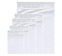 SmartPack Lot de 100 sachets en plastique refermables, taille XL, extra résistants, 90 microns, 22 x 31 cm, format A4, avec fermeture par pression, réutilisables., 90S220