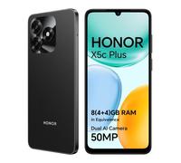 Smartphone 4G - HONOR X5c Plus - 4Go RAM - 256Go - Noir - Caméra ultra net 50 Mpx - 5260mAh - EU version