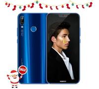 Smartphone 4G Huawei P20 LITE - Bleu - Double SIM - 128 Go de stockage - Double caméra arrière