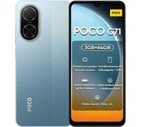 Smartphone 4G Xiaomi POCO C71 3/64 Go Bleu Version européenne Bleu