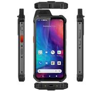 Smartphone 4GB+64GB IP68 Waterproof 5000mAh Battery Android 11 6.3 Inch NFC OTG Orange YONIS