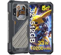 Smartphone 5G CUBOT KingKong X 32Go+512Go - Batterie de 10200 mAh - Android 14- Écran 6.58"" FHD+ 120Hz Caméra 100MP+32MP- NFC/OTG