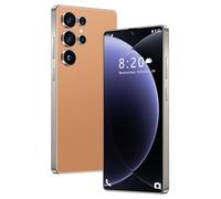 Smartphone 5G débloqué S26 Ultra avec Stylet intégré, 16 Go de RAM, 1 to de ROM, écran Incell HD 7,3 Pouces, Batterie Longue durée 8 000 mAh, Double SIM, GPS,Orange-1TB