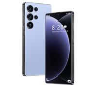 Smartphone 5G débloqué S26 Ultra avec Stylet intégré, 16 Go de RAM, 1 to de ROM, écran Incell HD 7,3 Pouces, Batterie Longue durée 8 000 mAh, Double SIM, GPS,Blue-1TB