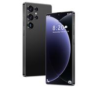 Smartphone 5G débloqué S26 Ultra avec Stylet intégré, 16 Go de RAM, 1 to de ROM, écran Incell HD 7,3 Pouces, Batterie Longue durée 8 000 mAh, Double SIM, GPS,Black-1TB