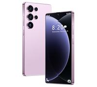 Smartphone 5G débloqué S26 Ultra avec Stylet intégré, 16 Go de RAM, 1 to de ROM, écran Incell HD 7,3 Pouces, Batterie Longue durée 8 000 mAh, Double SIM, GPS,Pink-1TB