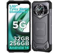Smartphone 5G - DOOGEE - S200 - 12Go RAM - 256Go - Écran 6,72'' FHD - IP68 - Gris