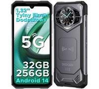 Smartphone 5G - DOOGEE - S200 - 12Go RAM - 256Go - Écran 6,72'' FHD - IP68 - Gris Gris G