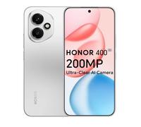 Smartphone 5G - HONOR 400 - 8Go RAM - 512Go - Argent - Caméra Ultra HD 200MP avec IA - 5300mAh - EU version
