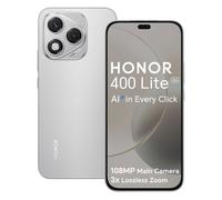 HONOR 400 Lite 5G Smartphone MediaTek Dimensity 7025-Ultra 6.7 ''AI bouton de caméra 108MP HD 5230mAh 35W surCharge AMOLED affichage Velvet Grey