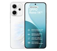 Smartphone 5G - OPPO Reno14 - 12Go RAM - 256Go - Blanc - Écran 6.59” AMOLED - 6000mAh - Éditeur IA - EU version