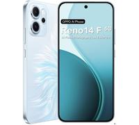 Smartphone OPPO Reno14 F 5G 8Go RAM 256Go Bleu Écran 6.57” AMOLED 6000mAh-EU version