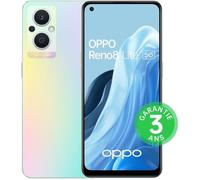 Smartphone 5G OPPO Reno8 Lite 128Go - Rose - Double SIM - Lecteur d'empreintes digitales