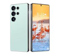 Smartphone 5G pour S25 Ultra, écran HD 7,3 Pouces, étanche, pour L'Aventure, déverrouillage par Empreinte Digitale, GPS, FM, Wi-FI, 8 000 mAh,Cyan-1TB