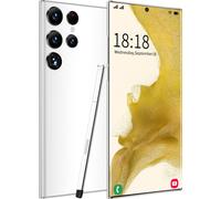 Smartphone 6.7 pouces grand écran 3gb Ram 32gb Rom 2600mah Batterie Dual Sim 4g Réseau Android Téléphone portable blanc Prise UE