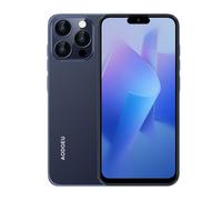 Smartphone 6,75 pouces, 6Go+64Go Téléphone Portable-12MP+21MP- 6895mAh Android 13 Dual SIM - Avec stylet - Or