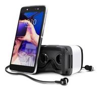 Smartphone Alcatel Idol 4 16 Go Gris Foncé + Casque de réalité virtuelle Gris foncé G