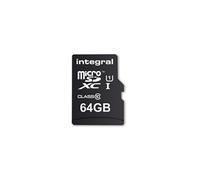 Integral INMSDX64G10-90SPTAB mémoire flash 64 Go MicroSD UHS-I Classe 10