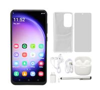 Smartphone Android, écran HD, déverrouillage facial, double SIM, Wi-Fi, Bluetooth, radio FM, Wi-Fi double bande, double caméra, design ultra-fin,
