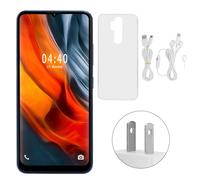 Smartphone Android haut de gamme avec triple caméra arrière, mode beauté IA, charge rapide, déverrouillage facial, compatible réseau 5G et dos