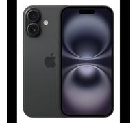 Smartphone Apple iPhone 16 6.1" Double SIM iOS 18 5G USB-C 128GB Processeur A18 Double caméra 48MP Noir
