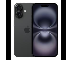 Smartphone Apple iPhone 16 6.1" Double SIM iOS 18 5G USB-C 128GB Processeur A18 Double caméra 48MP Noir