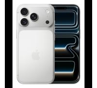 Smartphone Apple iPhone 17 Pro 6.3" Double SIM iOS 26 5G USB-C 256Go Processeur A19 Pro Triple caméra 48MP Argent
