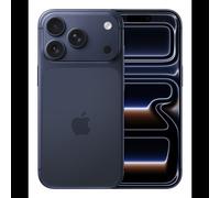 Smartphone Apple iPhone 17 Pro 6.3" Double SIM iOS 26 5G USB-C 256Go Processeur A19 Pro Triple caméra 48MP Bleu
