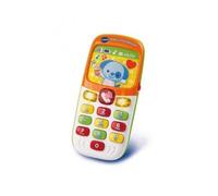 Smartphone Baby bilingue français / Anglais - Portable téléphone Bebe - Lumineux Mots chansons - Set Jouet Musical educatif avec Carte Animal