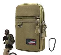 Smartphone Belt Pouch - Zipper Case, Durable Phone Holder, Secure Loop Design, Portable Travel Bag | Outdoor Carry Accessory Use, Ideal for Men Women Daily Travel for Easy Access