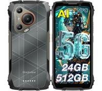 Smartphone Blackview BL7000, Android 15, 6.78" ,24Go/512Go/2To,7500 mAh/33W Charge rapide,Dual SIM 5G, NFC, Noir Noir