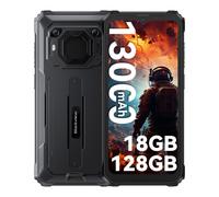 Blackview BV6200 Pro (Double Sim - 128 Go, 6 Go RAM - 13 000 mAh) Noir