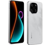 Smartphone Color 6 Blanc : 6.67", 8Go+256Go, 5000mAh, Android 15,Empreinte digitale, Dual SIM 4G, Téléphone Portable-199g