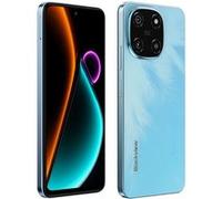 Smartphone Color 6 Bleu : 6.67", 8Go+256Go, 5000mAh, Android 15,Empreinte digitale, Dual SIM 4G, Téléphone Portable-199g