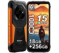 Smartphone Blackview FORT 1 Incassable 2025 - 11000mAh, 16MP, Étanche, Orange