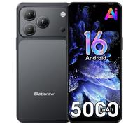 Blackview WAVE 8 Téléphone Portable 6.56" 12Go+128Go/2 To 13MP+8MP 5000mAh Smartphone 4G Android 14 Dual SIM - Noir