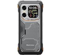 Smartphone XPLORE 1 5G 48Go 512Go 6.78 pouces 20000mAh Android 15 Orange Black avec écouteurs Blackview Airbuds 20 Noir