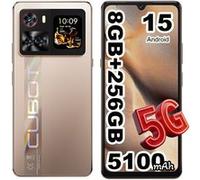 Smartphone Cubot X100 6.88" HD+,16Go/256Go/1To,5100 mAh,Dual SIM 5G Or Or