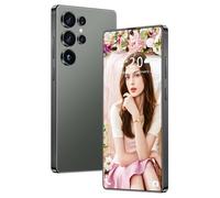 Smartphone de Voyage S26 Ultra, Stylet intégré, téléphones Portables débloqués pour Enfants, Adolescents et Seniors, 16 Go/1 to, écran HD 7,3 Pouces, 8 000 mAh, Double Carte SIM, GPS,Green-1TB