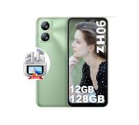 Smartphone Debloqué Blackview A52 Pro 6,517 12Go+128Go 5180mAh Android 13 Vert avec Écouteur Bluetooth Airbuds8(Blanc) Vert