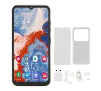 Smartphone debloque M12S Ultra pour android 12, ecran de 6,5 pouces, 6 Go de RaM, 256 Go de ROM, Wi-Fi, camera avant 8 Mpx, camera arriere 16 Mpx, reseau 5G, 100 V/240 V, noir, prise britannique