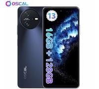 Téléphone Portable Débloqué Oscal Tiger 12 6,78 pouces 16Go+128Go-SD 1To Caméra 64MP 5000mAh Android 13 NFC Dual SIM GPS - Gris