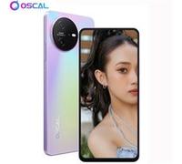 Smartphone Débloqué Oscal Tiger 12 6,78 pouces 16Go+128Go/SD 1To Caméra 64MP 5000mAh Android 13 NFC Dual SIM GPS - Violet Violet fluide