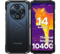 SMARTPHONE - DOOGEE - FIRE 6 - Incassable - Étanche - 10400mAh - 256Go Bleu