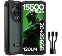 SMARTPHONE - DOOGEE - FIRE 6 POWER - 20Go RAM - 256Go ROM - 15500mAh Étanche - Vert