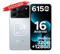 Doogee Smartphone Note56 Pro – 4 Go RAM, 128 Go, Android 16, 6150 mAh, 6,56'' 90Hz, Vert